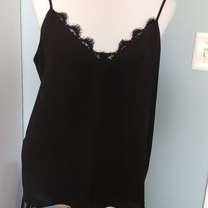 NWT EVEREVE Allison Joy BLACK TANK  SZ Large